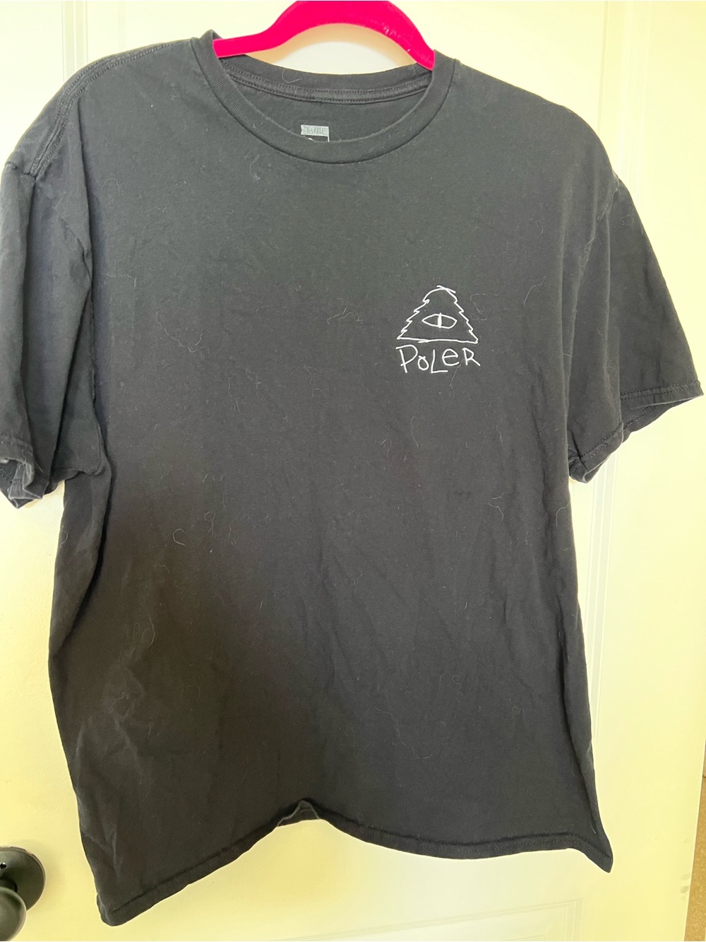 Poler Black Short-Sleeve Graphic Tee